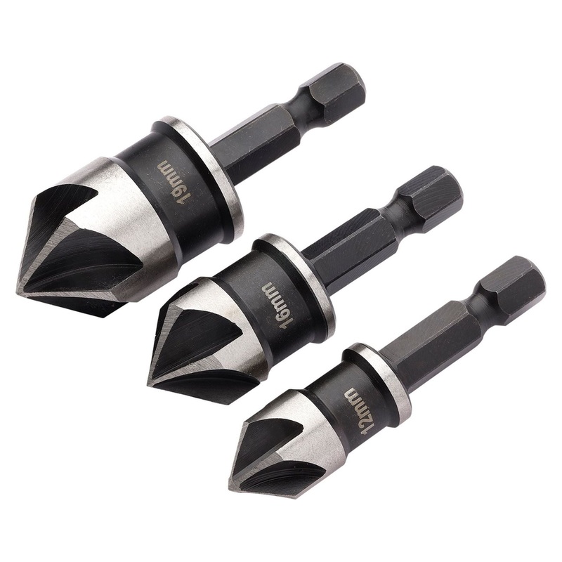 Draper Countersink Bit Set (3 Piece)