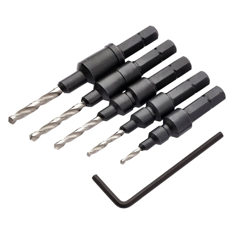 Draper Countersink Bit Set (5 Piece)