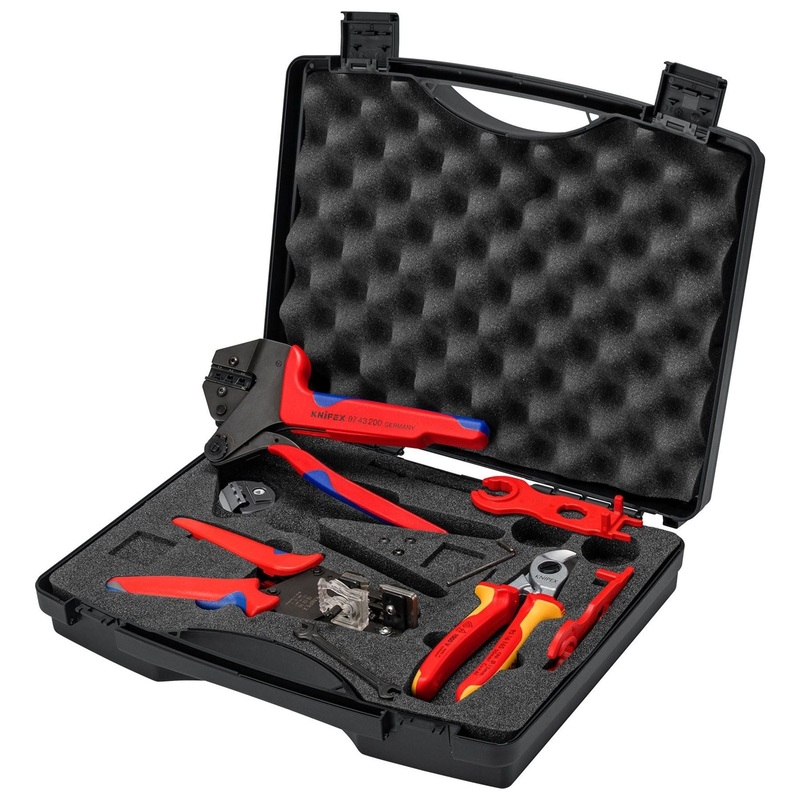 Knipex 97 91 04 V01 Tool Case for Solar Cable Connectors MC4 (Multi-Contact)
