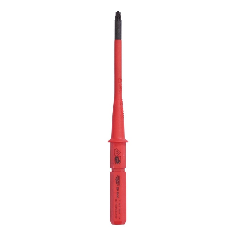 xp1000-vde-slimline-pz-sl-type-interchangeable-screwdriver-blade-no-1-x-80mm_1 XP1000 VDE Slimline PZ/SL Type Interchangeable Screwdriver Blade, No.1 x 80mm