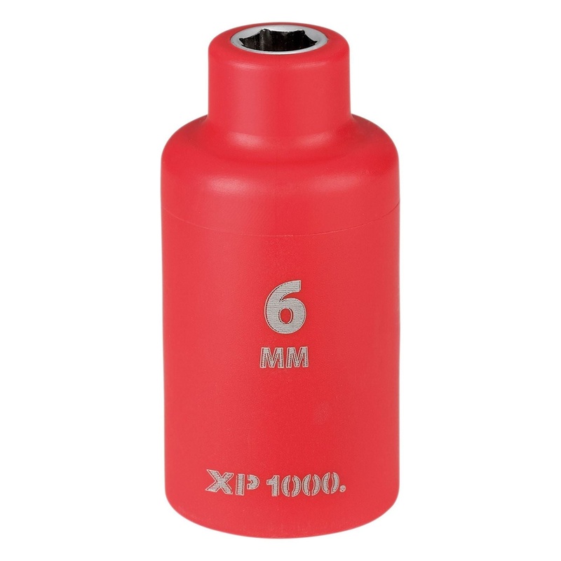 draper-xp1000-vde-socket-3-8-sq-dr-6mm_1 Draper XP1000 VDE Socket, 3/8 Sq. Dr., 6mm