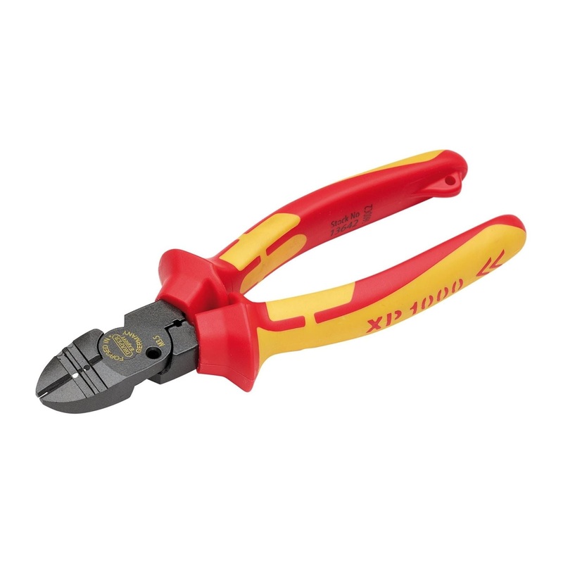 Draper XP1000 VDE Tethered 4-in-1 Combination Cutter, 160mm