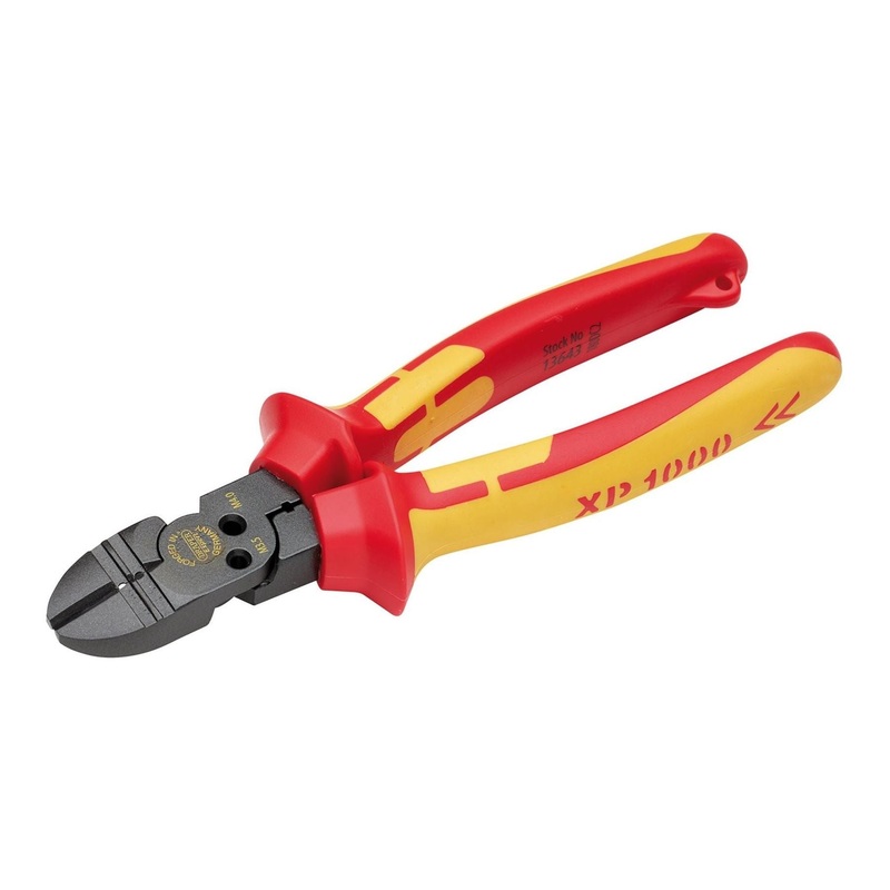 Draper XP1000 VDE Tethered 4-in-1 Combination Cutter, 180mm