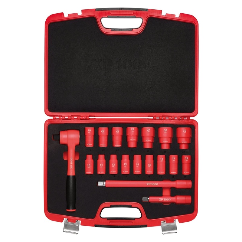 draper-xp1000-vde-metric-socket-set-1-2-sq-dr-19-piece_1 Draper XP1000 VDE Metric Socket Set, 1/2 Sq. Dr. (19 Piece)