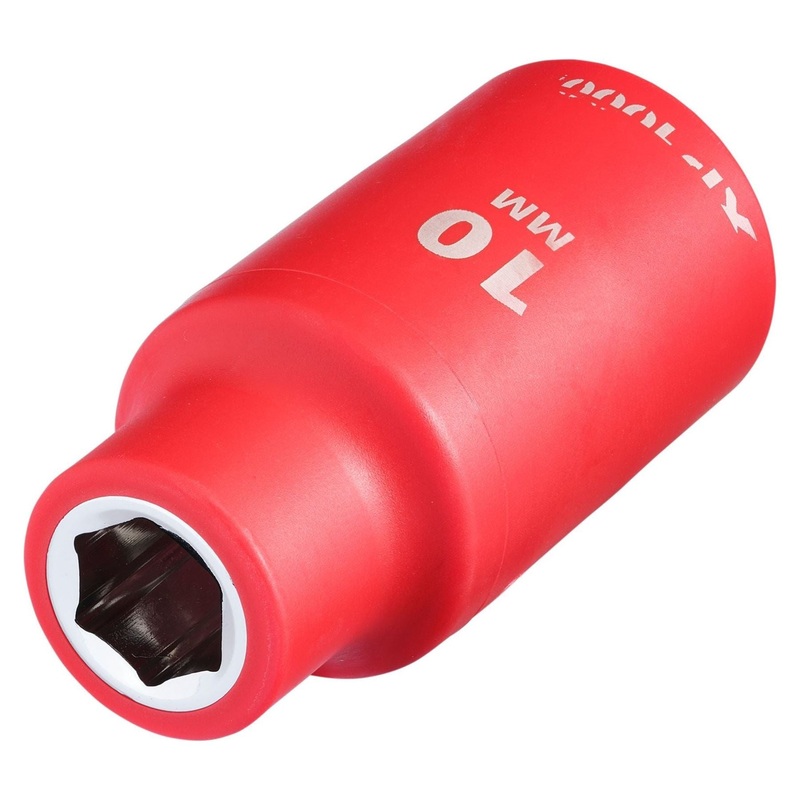 Draper XP1000 VDE Socket, 1/2 Sq. Dr., 10mm