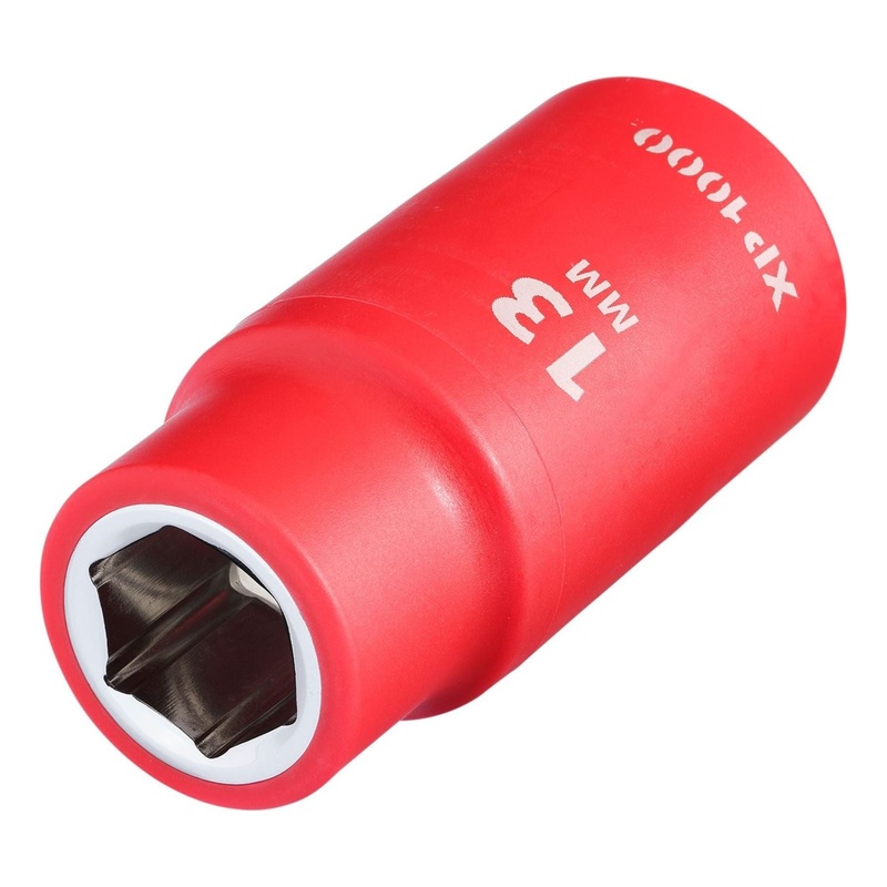 Draper XP1000 VDE Socket, 1/2 Sq. Dr., 13mm