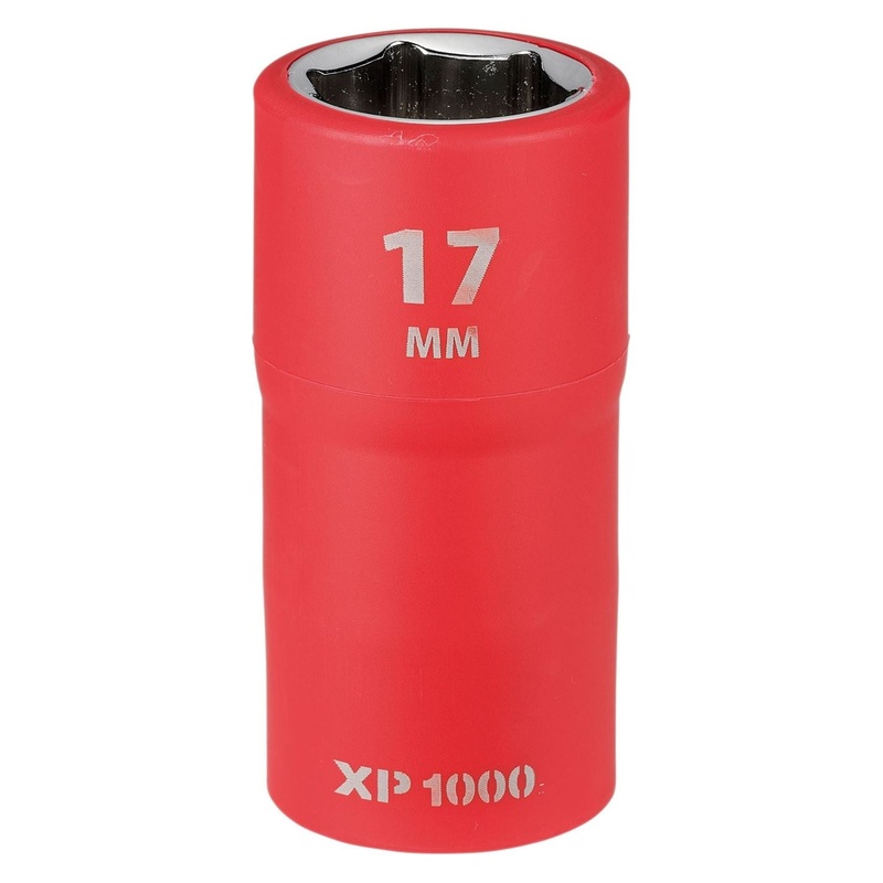 draper-xp1000-vde-socket-1-2-sq-dr-17mm_1 Draper XP1000 VDE Socket, 1/2 Sq. Dr., 17mm