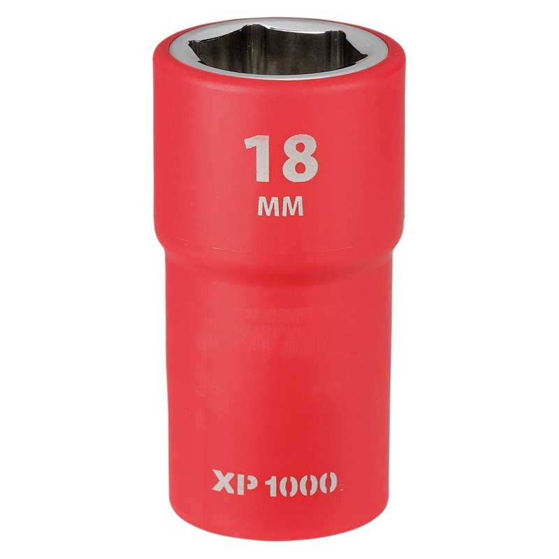 draper-xp1000-vde-socket-1-2-sq-dr-18mm_1 Draper XP1000 VDE Socket, 1/2 Sq. Dr., 18mm