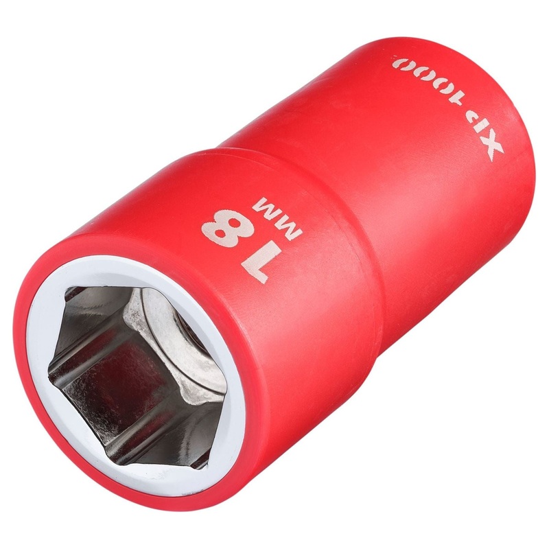 Draper XP1000 VDE Socket, 1/2 Sq. Dr., 18mm