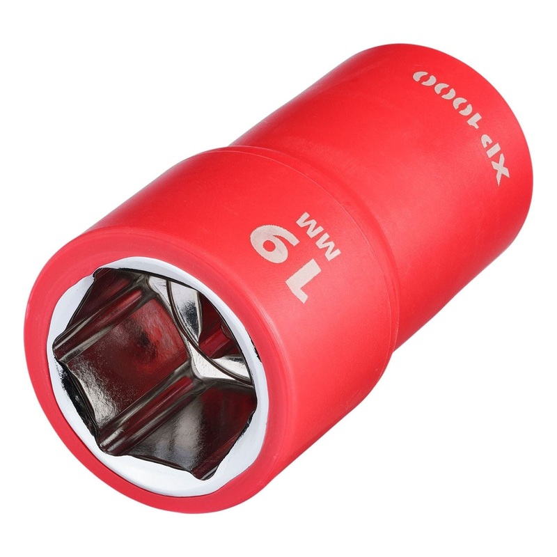 Draper XP1000 VDE Socket, 1/2 Sq. Dr., 19mm