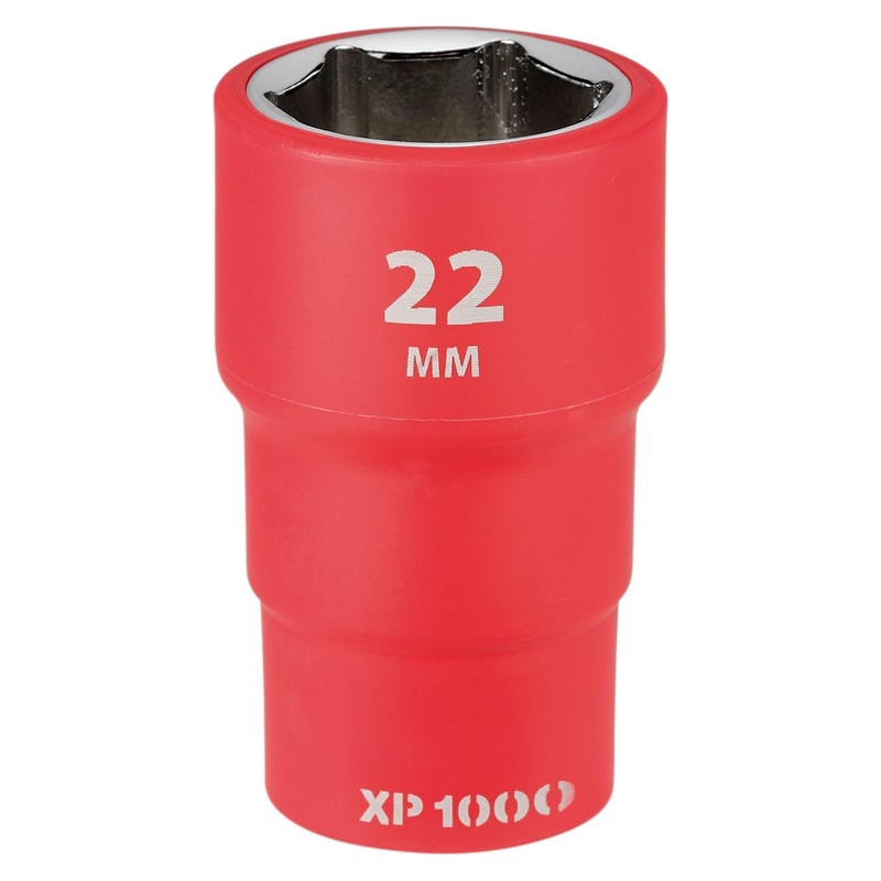 draper-xp1000-vde-socket-1-2-sq-dr-22mm_1 Draper XP1000 VDE Socket, 1/2 Sq. Dr., 22mm