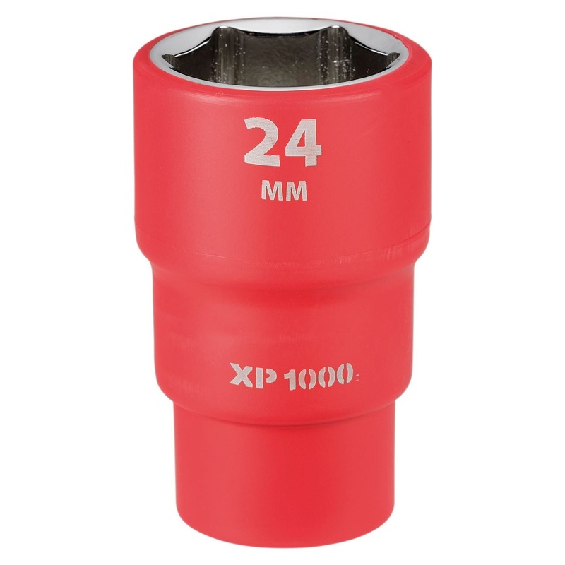 draper-xp1000-vde-socket-1-2-sq-dr-24mm_1 Draper XP1000 VDE Socket, 1/2 Sq. Dr., 24mm