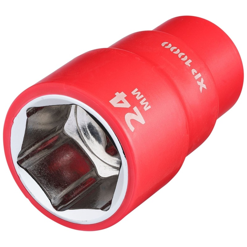 Draper XP1000 VDE Socket, 1/2 Sq. Dr., 24mm