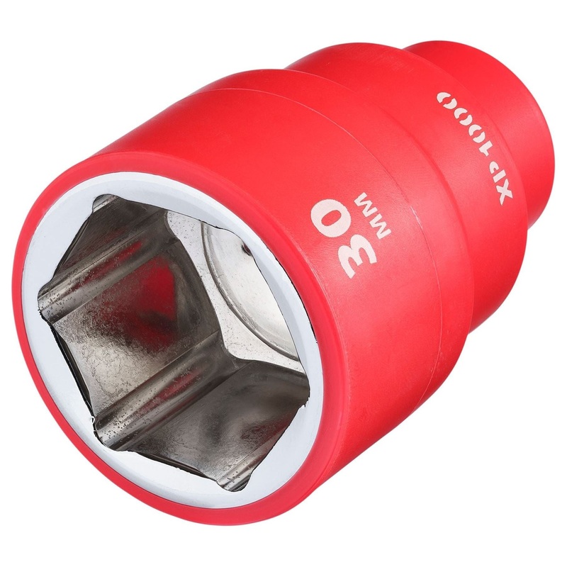 Draper XP1000 VDE Socket, 1/2 Sq. Dr., 30mm