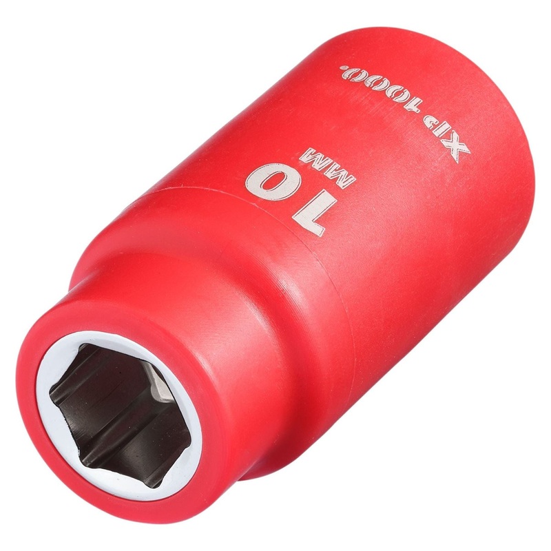 Draper XP1000 VDE Socket, 3/8 Sq. Dr., 10mm