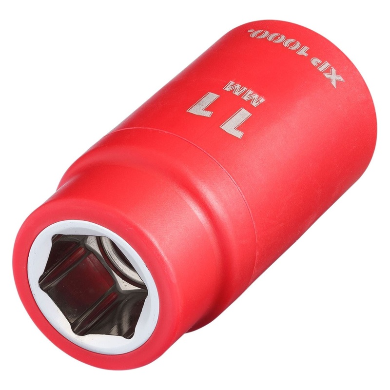 Draper XP1000 VDE Socket, 3/8 Sq. Dr., 11mm