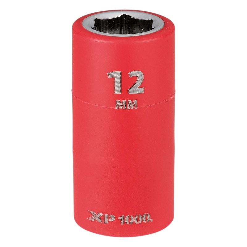 draper-xp1000-vde-socket-3-8-sq-dr-12mm_1 Draper XP1000 VDE Socket, 3/8 Sq. Dr., 12mm
