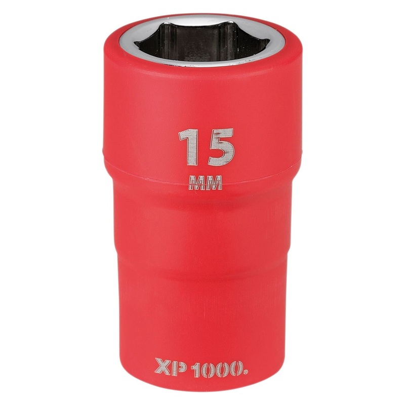 draper-xp1000-vde-socket-3-8-sq-dr-15mm_1 Draper XP1000 VDE Socket, 3/8 Sq. Dr., 15mm