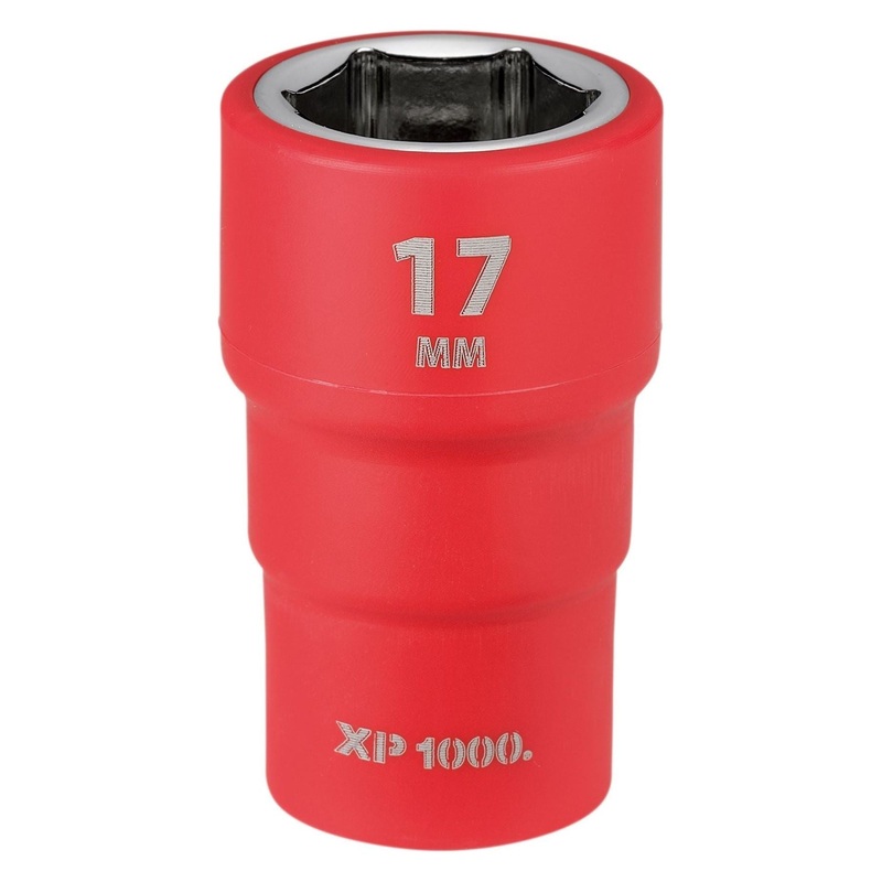 draper-xp1000-vde-socket-3-8-sq-dr-17mm_1 Draper XP1000 VDE Socket, 3/8 Sq. Dr., 17mm