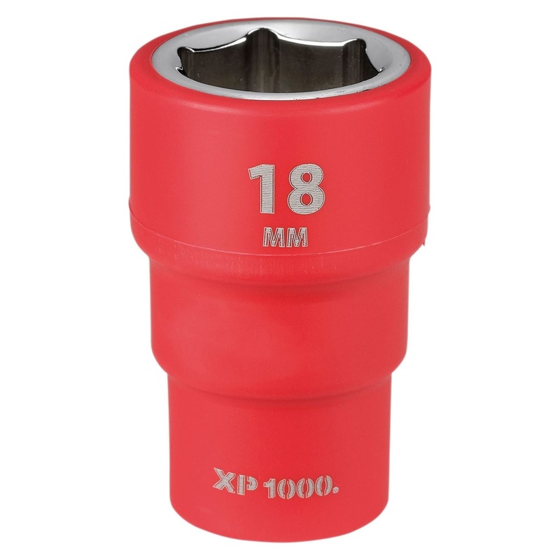 draper-xp1000-vde-socket-3-8-sq-dr-18mm_1 Draper XP1000 VDE Socket, 3/8 Sq. Dr., 18mm