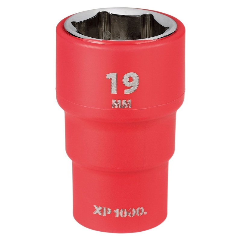 draper-xp1000-vde-socket-3-8-sq-dr-19mm_1 Draper XP1000 VDE Socket, 3/8 Sq. Dr., 19mm
