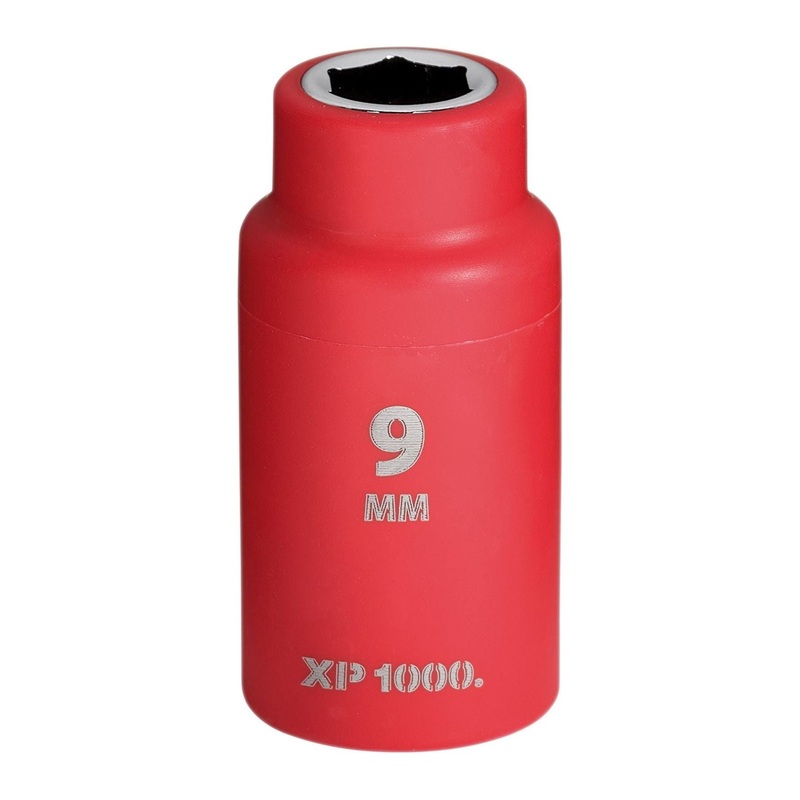 draper-xp1000-vde-socket-3-8-sq-dr-9mm_1 Draper XP1000 VDE Socket, 3/8 Sq. Dr., 9mm
