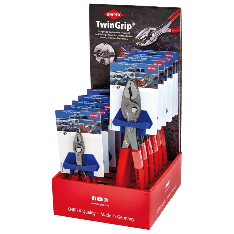 knipex-00-18-01-v53-twingrip-front-and-side-gripping-pliers-countertop-dispenser-12-piece_1 Knipex 00 18 01 V53 TwinGrip Front and Side Gripping Pliers Countertop Dispenser (12 Piece)