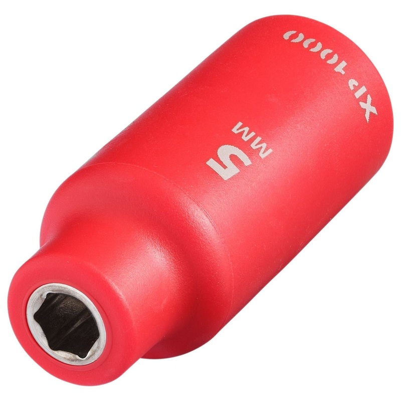 Draper XP1000 VDE Socket, 1/4 Sq. Dr., 5mm