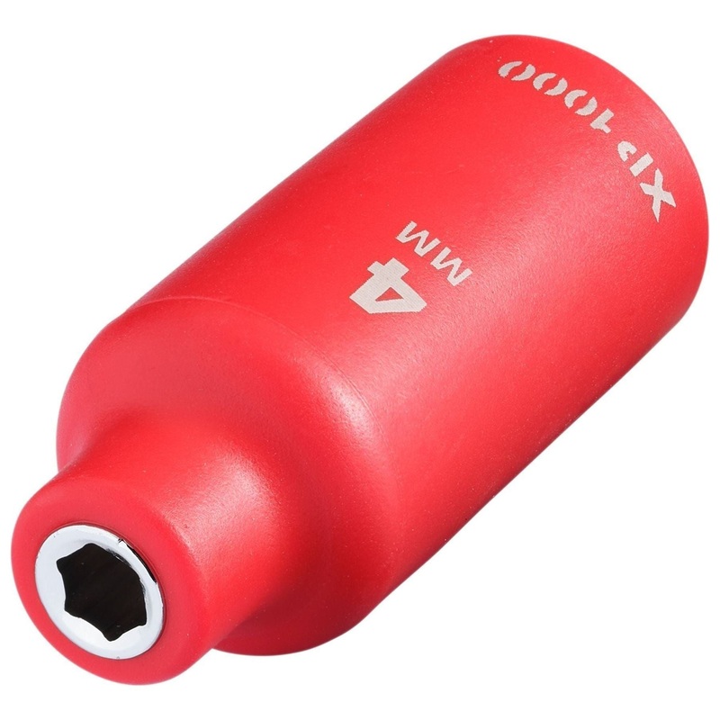 Draper XP1000 VDE Socket, 1/4 Sq. Dr., 4mm