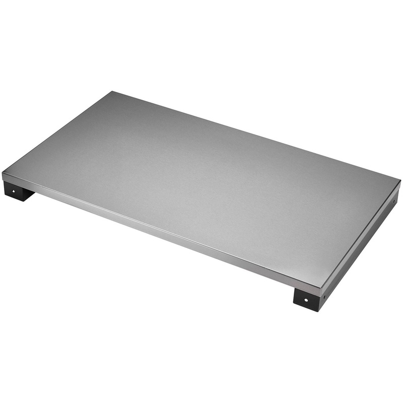 Bunker Stainless Steel Worktop for 3 Tier Tool Trolley with Pull Handle