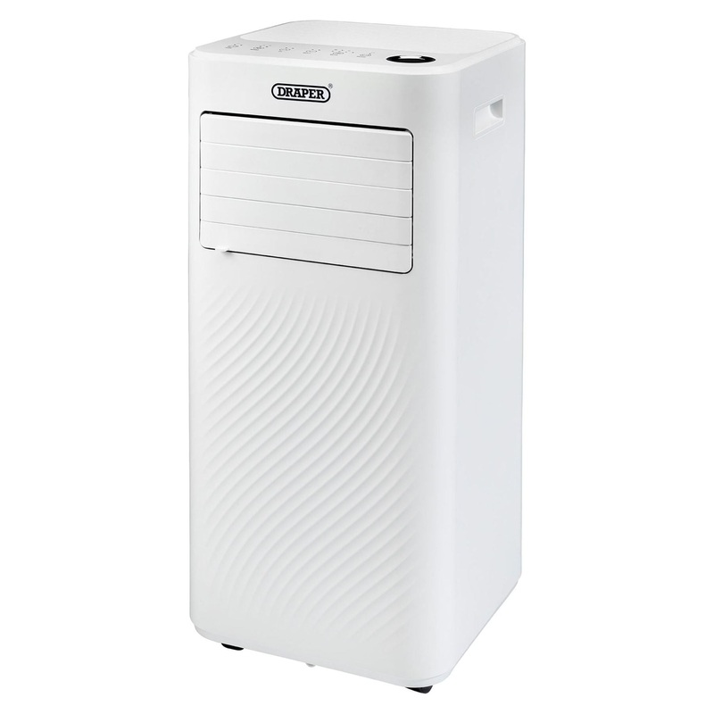 Draper 230V 3-in-1 Portable Air Conditioner with Remote Control, 5000BTU