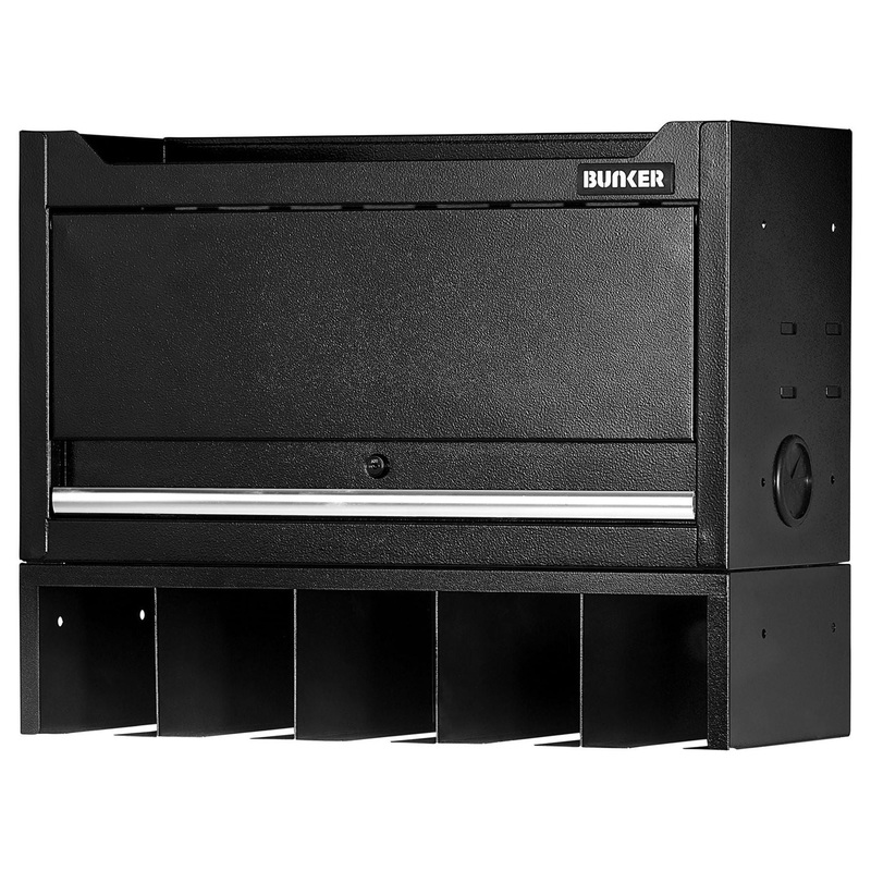 Draper Bunker Modular Power Tool Storage and Rack, 680mm