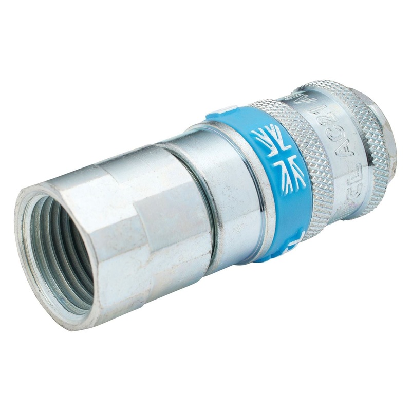 Draper 1/2 Female Thread PCL Parallel Airflow Coupling (Sold Loose)