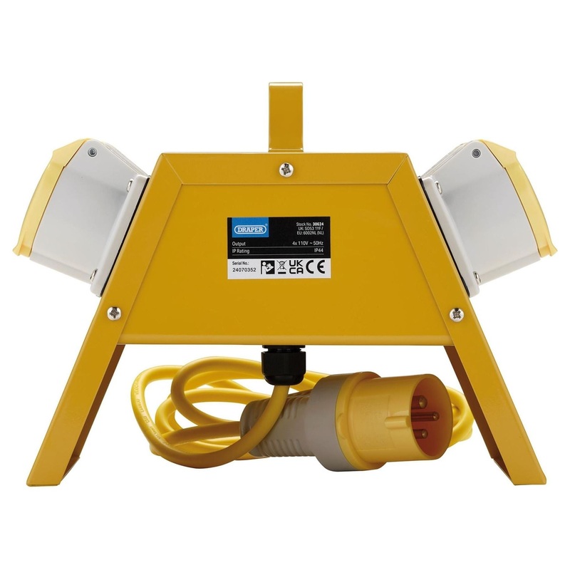 draper-110v-4-way-splitter-box_1 Draper 110V 4-Way Splitter Box