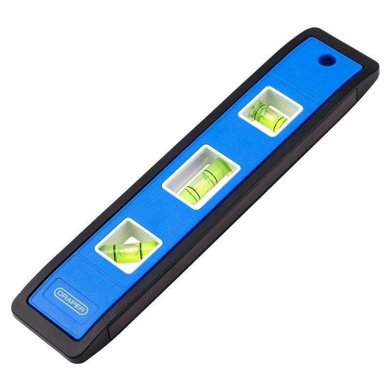 Draper Aluminium Torpedo Spirit Level, 230mm