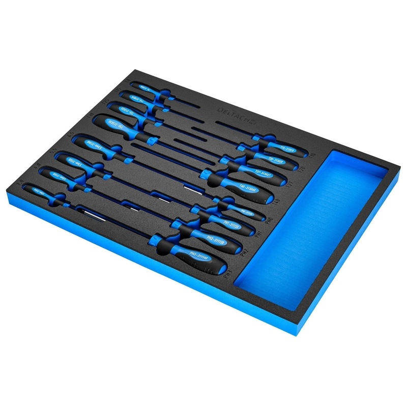Draper Bunker Screwdriver Set in EVA Foam Inlay (16 Piece)