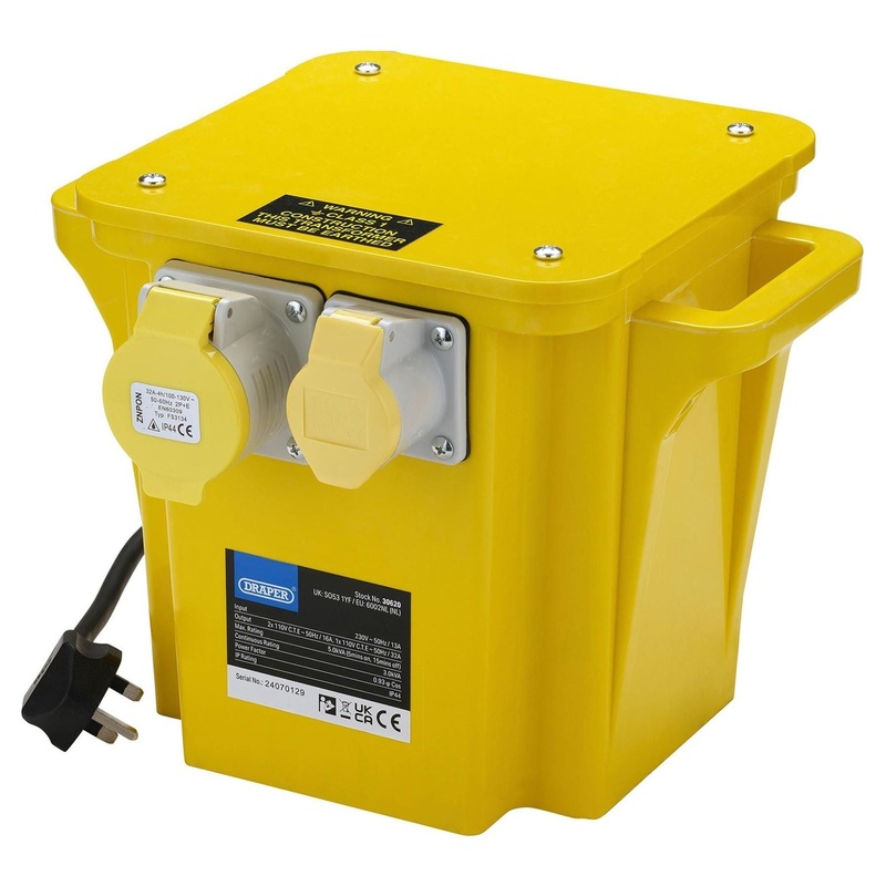 Draper 110V Portable Transformer, 5.0kVA