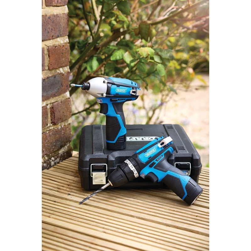 draper-12v-combi-drill-impact-driver-2-x-1-5ah-batteries-1-x-fast-charger_1 Draper 12V Combi Drill & Impact Driver, 2 x 1.5Ah Batteries, 1 x Fast Charger