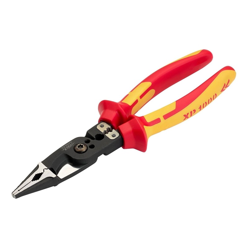 Draper XP1000 VDE 8-in-1 Electricians Pliers, 215mm