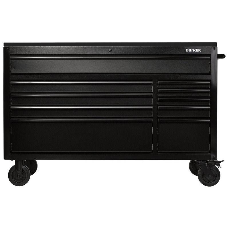bunker-10-drawer-workbench-roller-tool-cabinet-with-black-stainless-steel-worktop-56_1 Bunker 10 Drawer Workbench Roller Tool Cabinet with Black Stainless Steel Worktop, 56