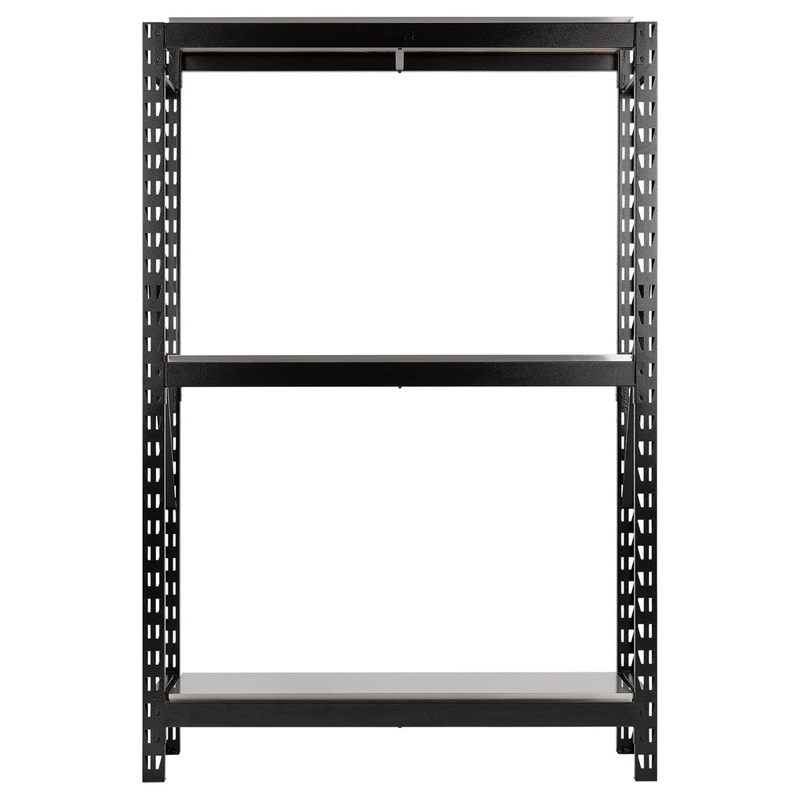 bunker-14-piece-modular-3-tier-racking-with-stainless-steel-shelving-1500mm_1 Bunker 14 Piece Modular 3 Tier Racking with Stainless Steel Shelving, 1500mm