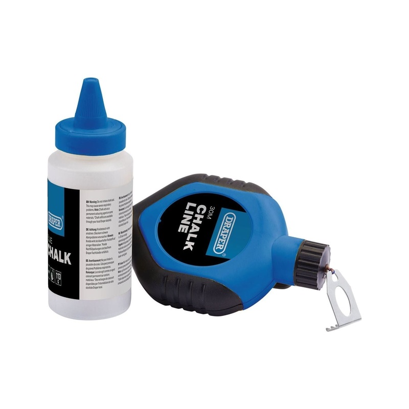 Draper Chalk Line Set, 30m, 115g (2 Piece)
