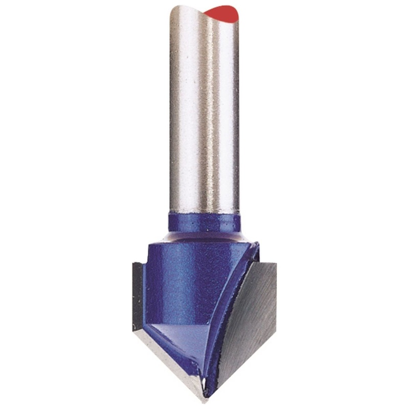 Draper TCT Router Bit, 1/4 Groove, 12.7mm x 90