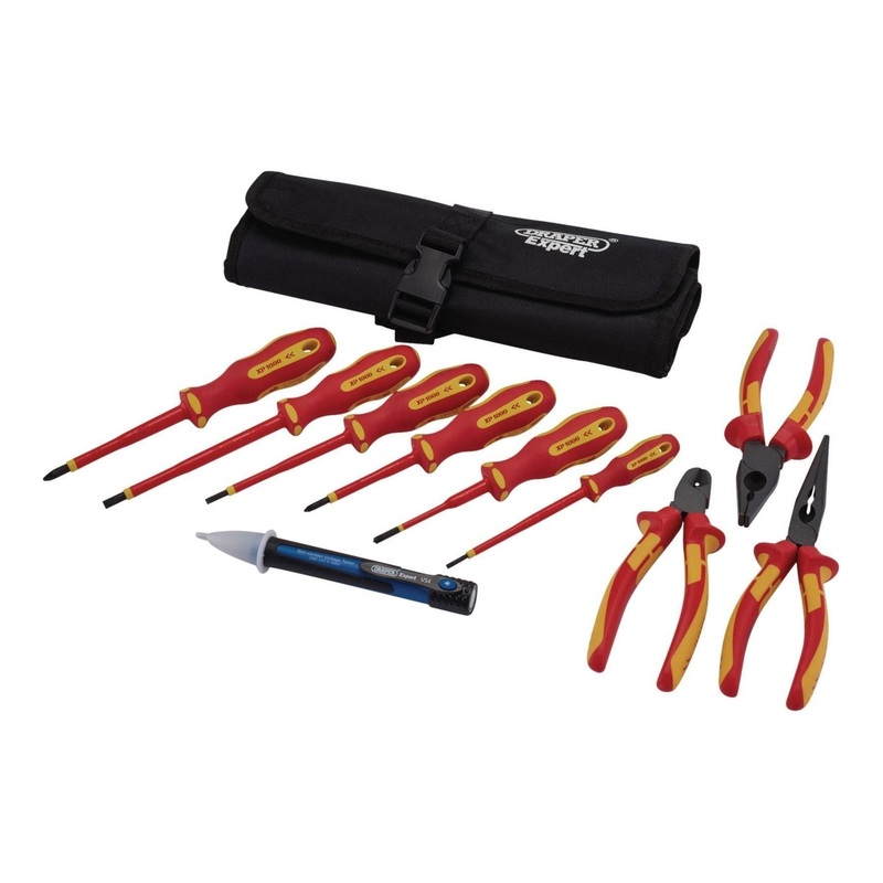 Draper XP1000 VDE Electrical Tool Kit (10 Piece)