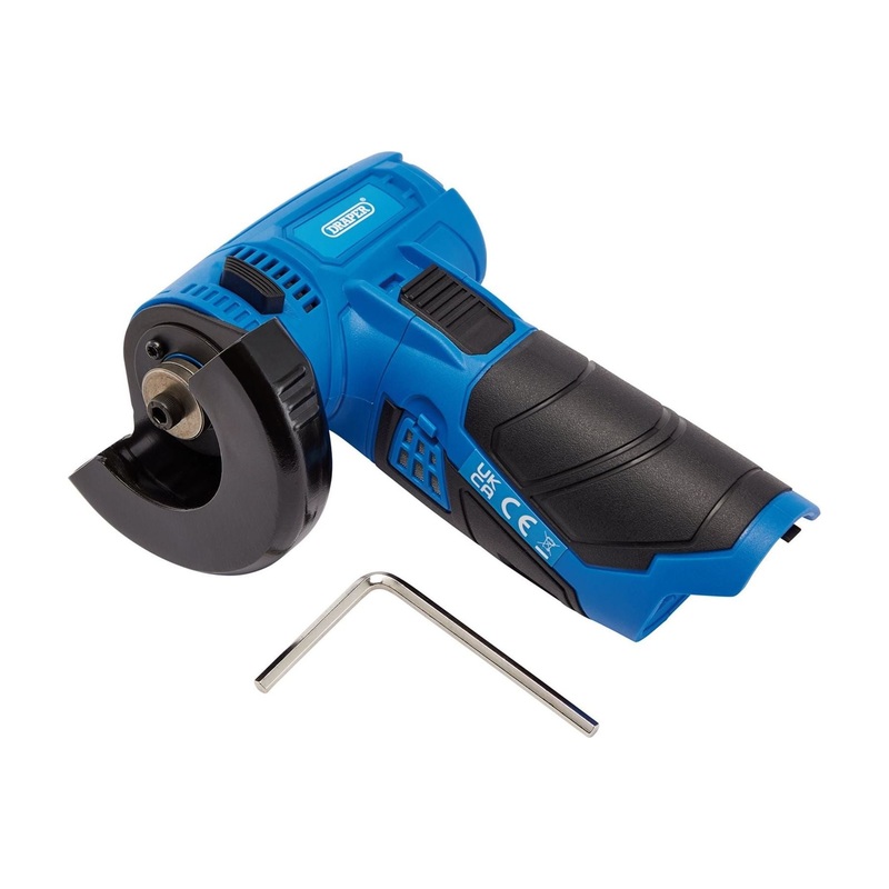 Draper 12V Brushless Angle Grinder/Cut Off Tool (Sold Bare)