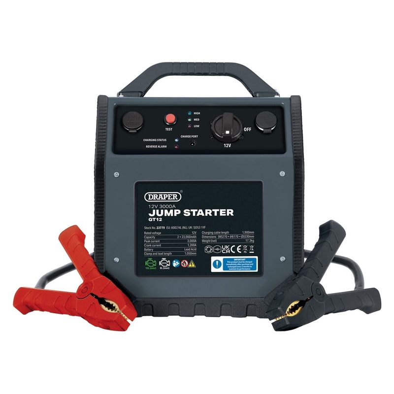 draper-12v-jump-starter-3000a_1 Draper 12V Jump Starter, 3000A