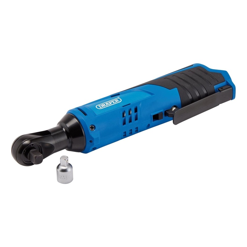 Draper 12V Ratchet, 3/8 Sq. Dr., 45Nm (Sold Bare)