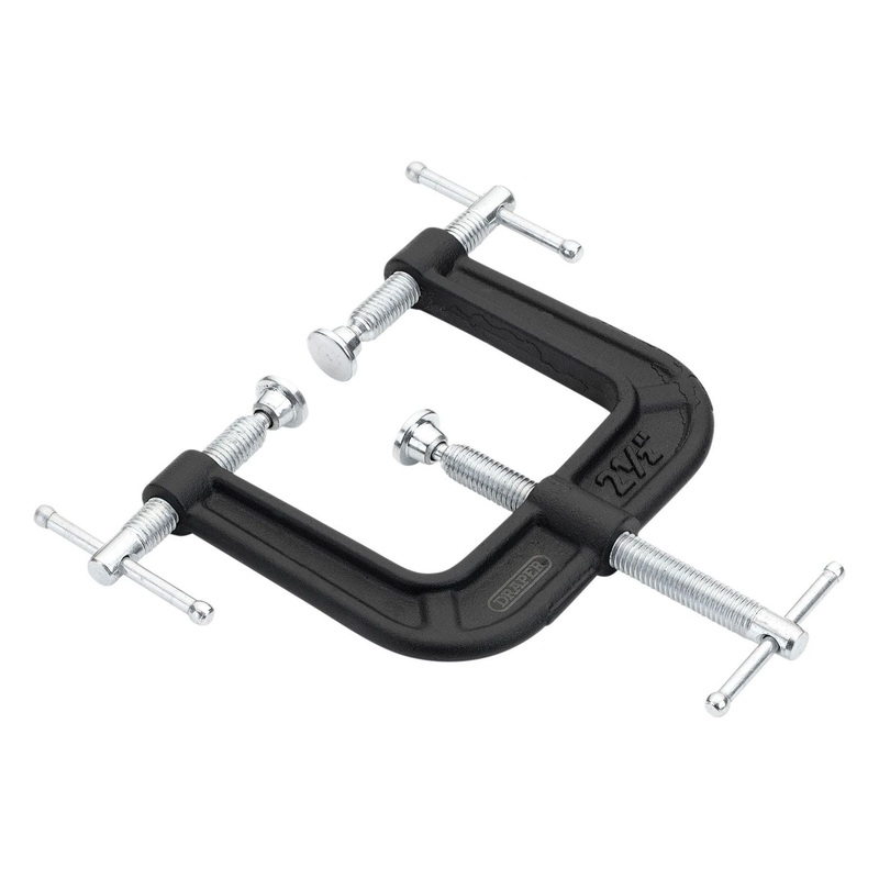 Draper 3-Way G-Clamp, 63mm