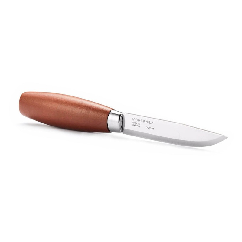 Mora Classic Carbon Steel Knife ~ Red Birchwood Handle