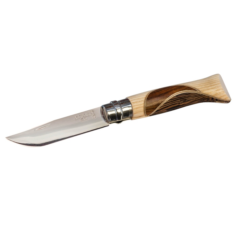 Opinel Stainless Steel Knife ~ Chaperon Handle